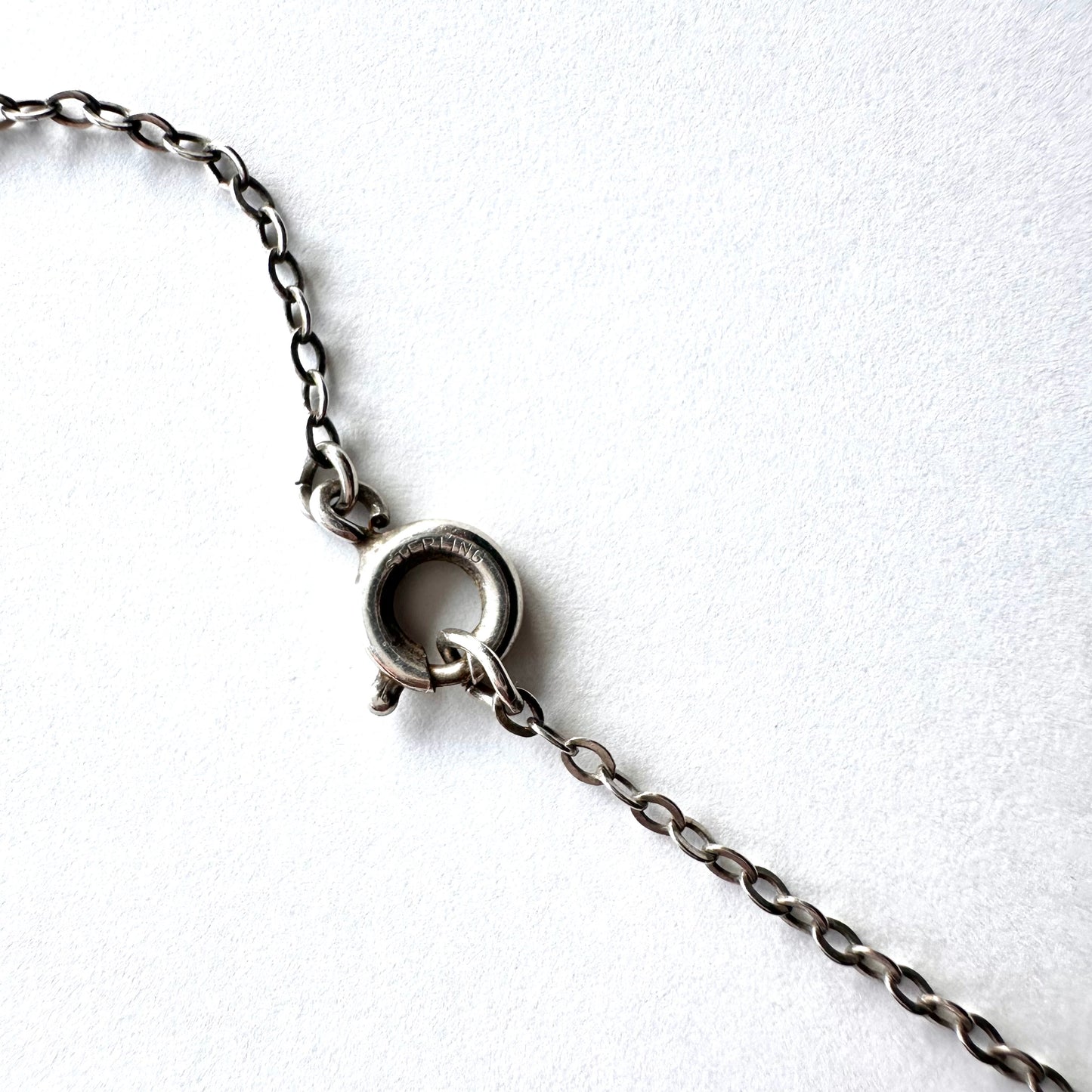 スターリングシルバー ヴィンテージチェーン ネックレス