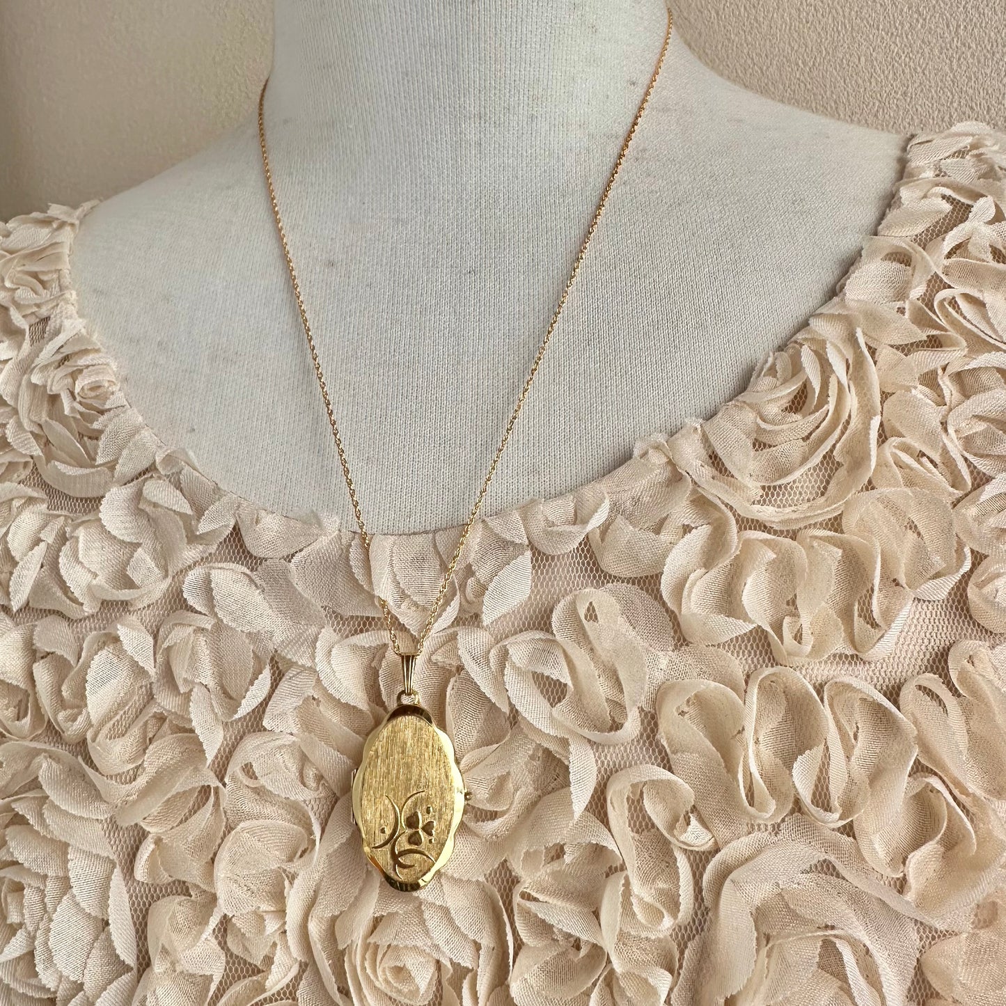 K&L 14ctゴールドフィルド クローバー ロケット