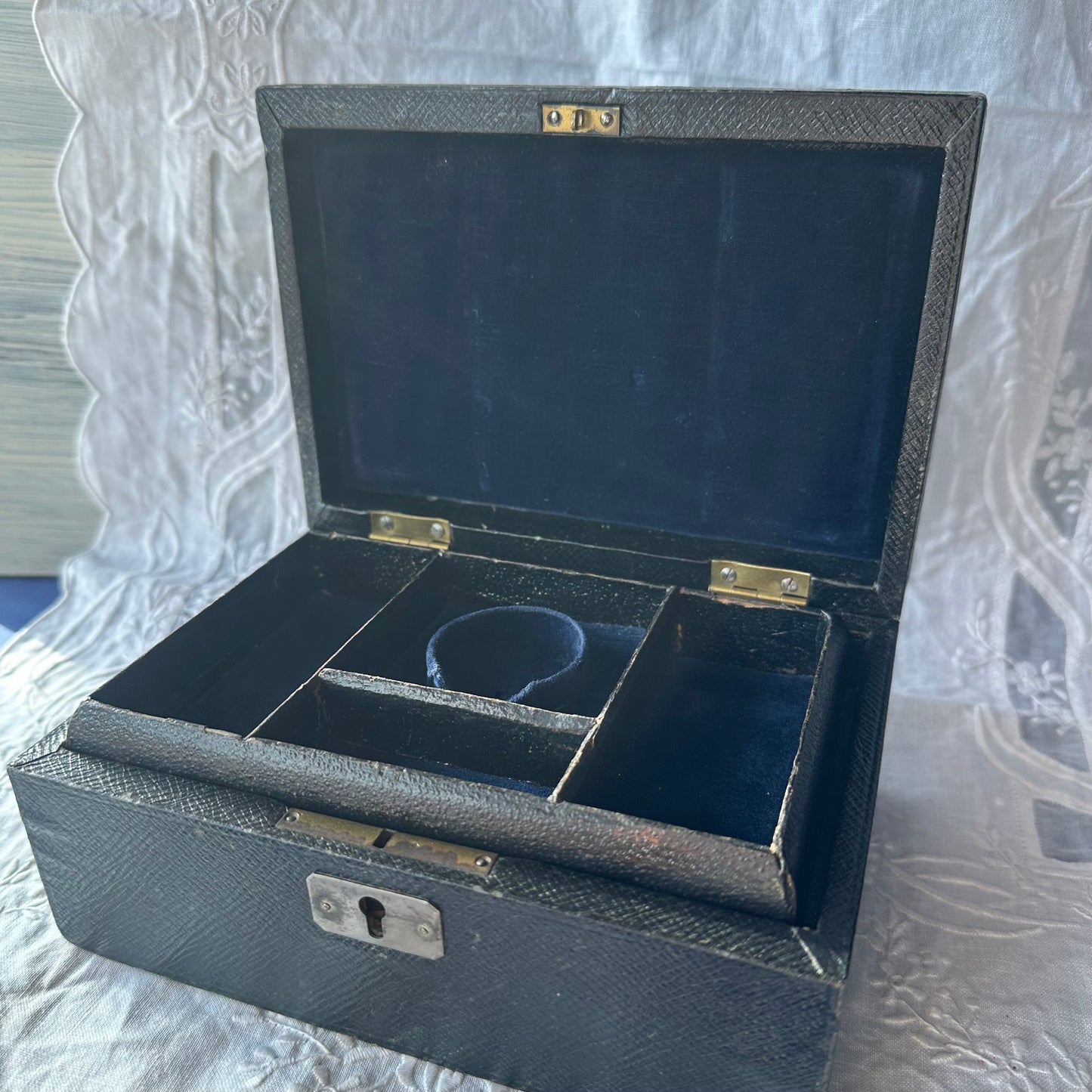 アンティークジュエリーボックス ブラック