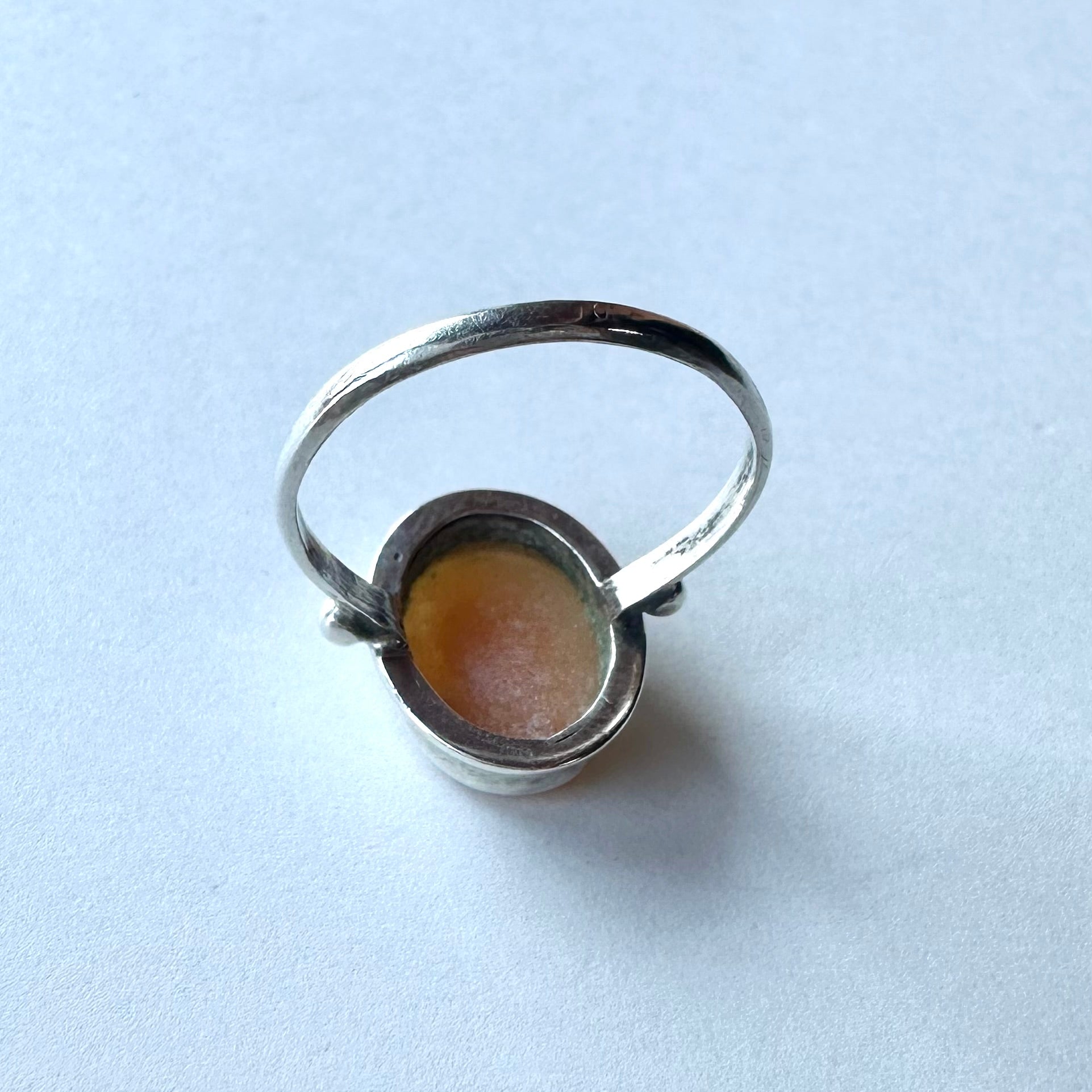 シェルカメオ ヴィンテージリング 15号 – Amelie Antique