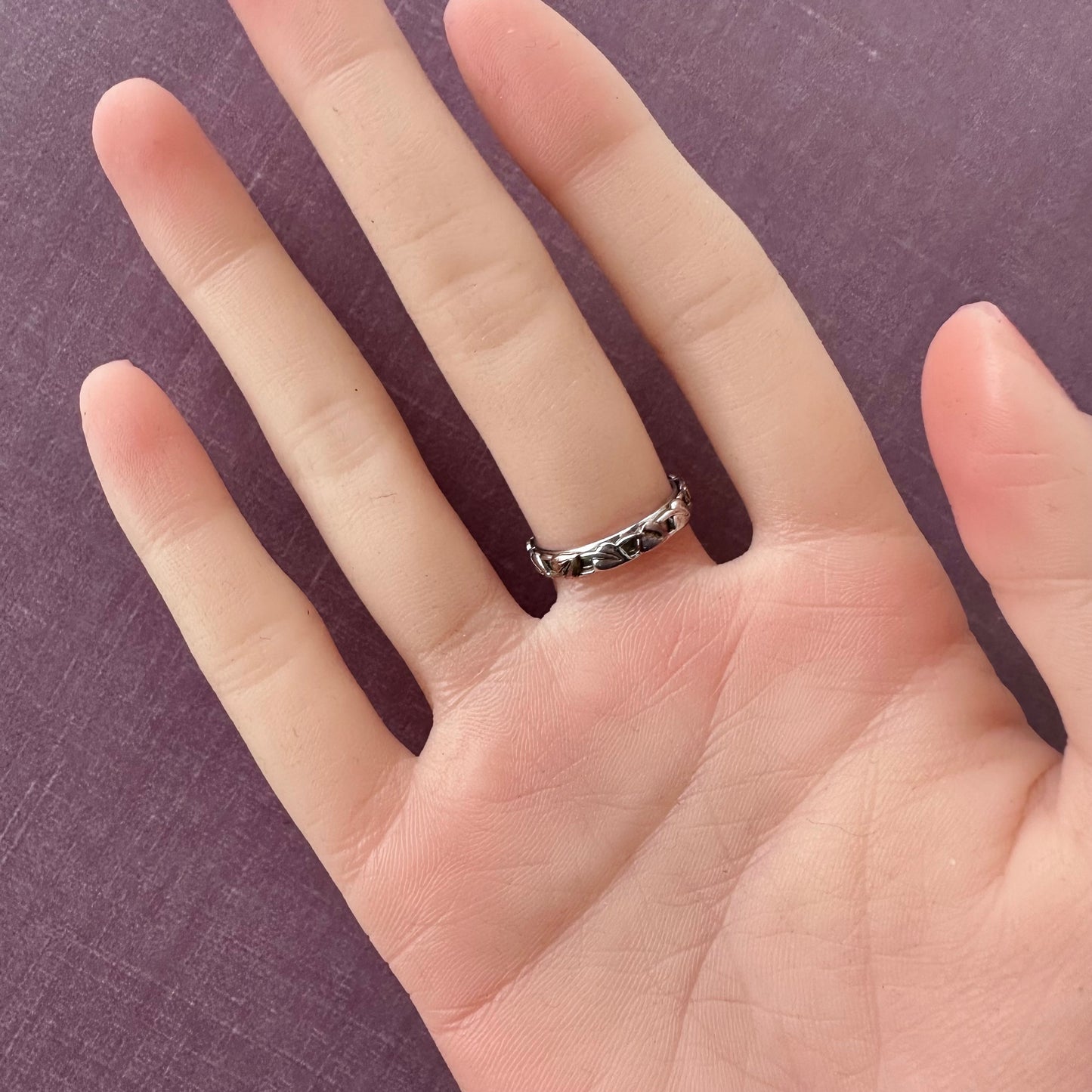 Clogau ウェルシュゴールド＆スターリングシルバー エタニティリング 14.5号