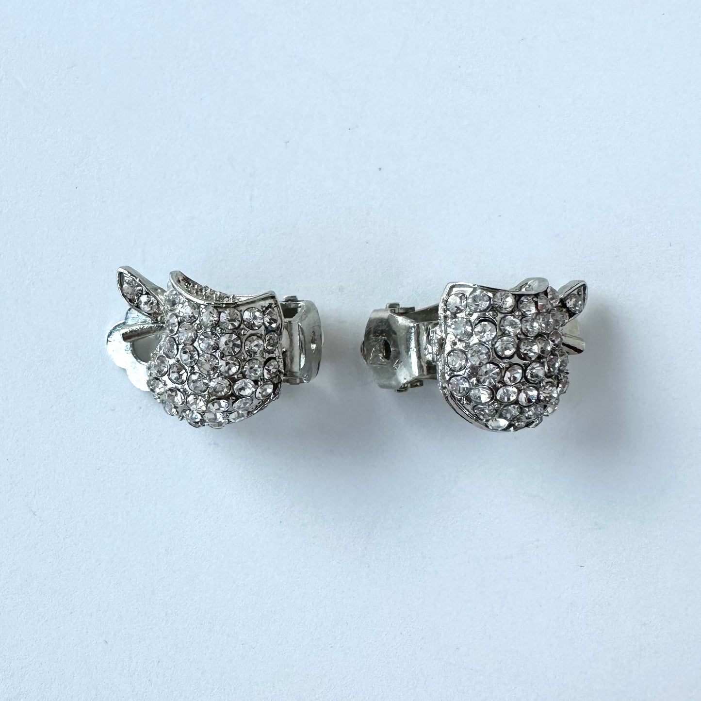 クリアグラス アップル イヤリング