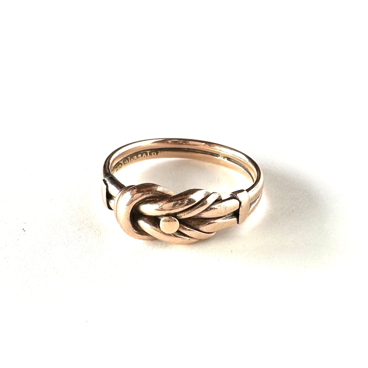 アンティーク ラヴァーズノットリング チェスター 1900年