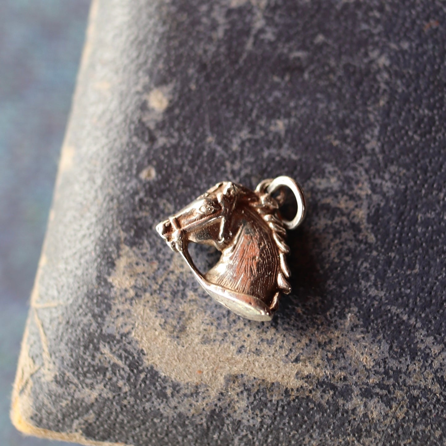 ホースヘッド ヴィンテージシルバーチャーム