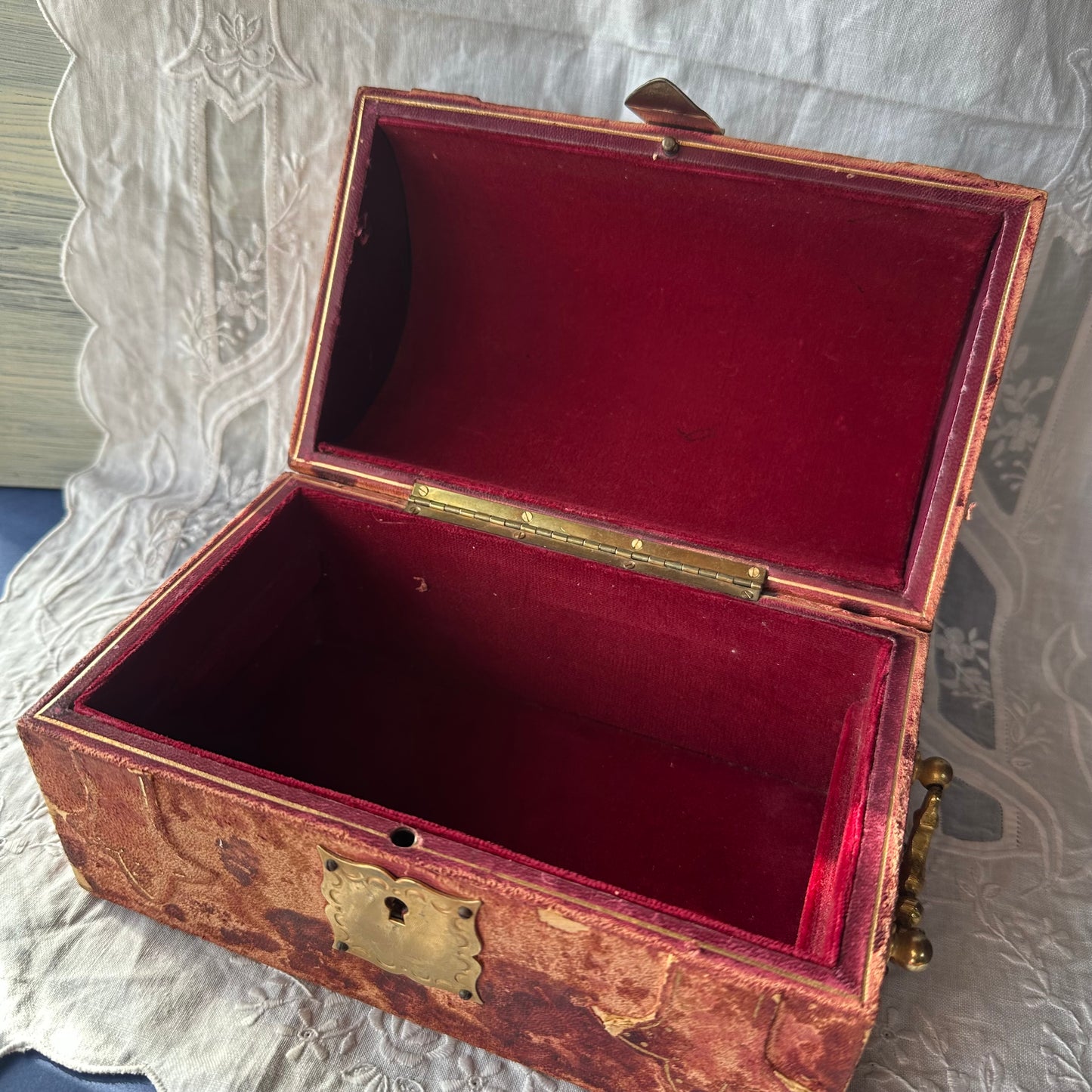 アンティークジュエリーボックス LL