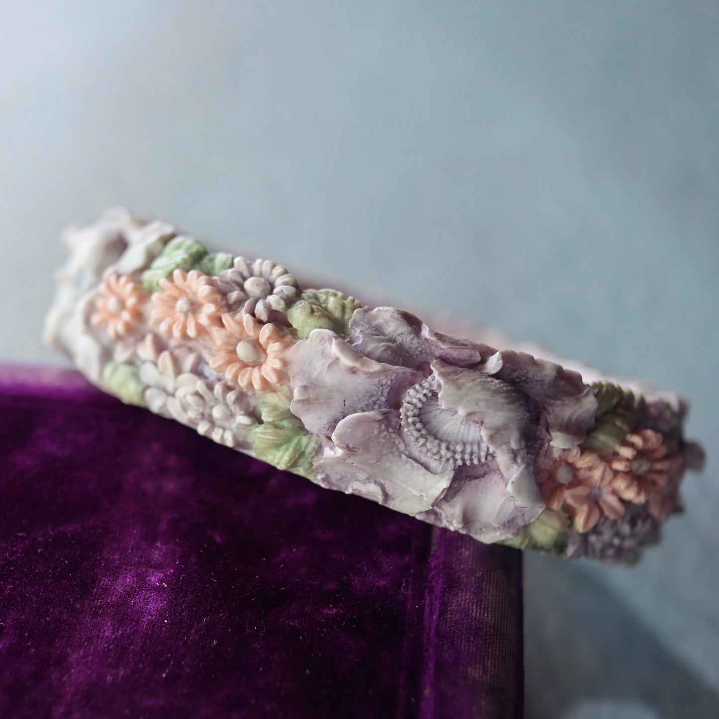 パステルフラワーバングル