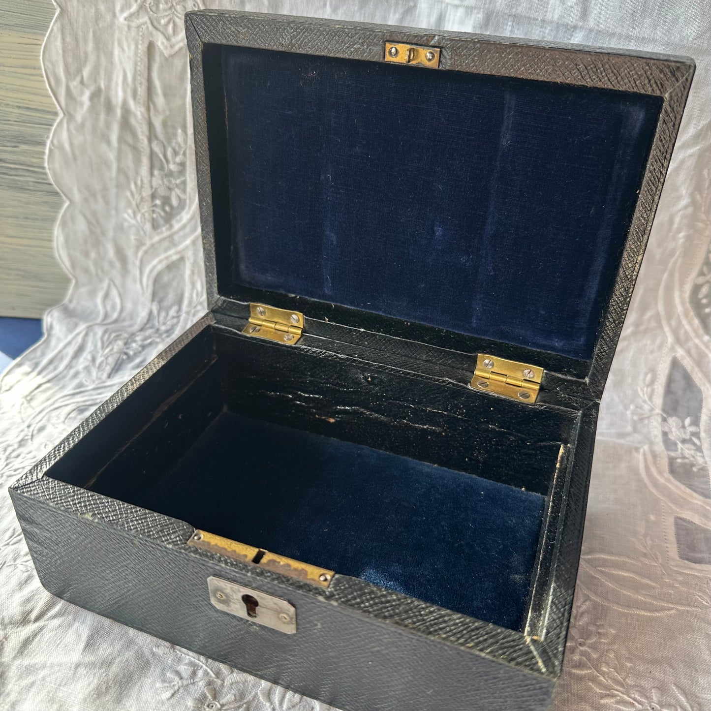 アンティークジュエリーボックス ブラック