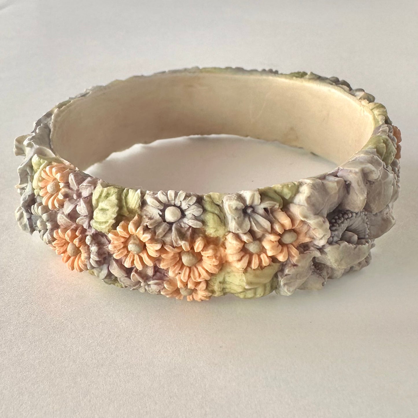 パステルフラワーバングル