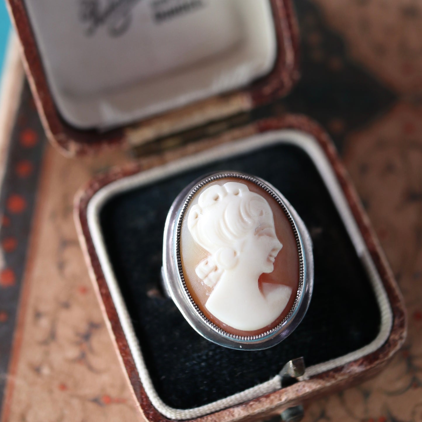 シェルカメオ ラージリング 14号 1976年 バーミンガム