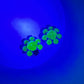 EISENVERG ウラングラス イヤリング