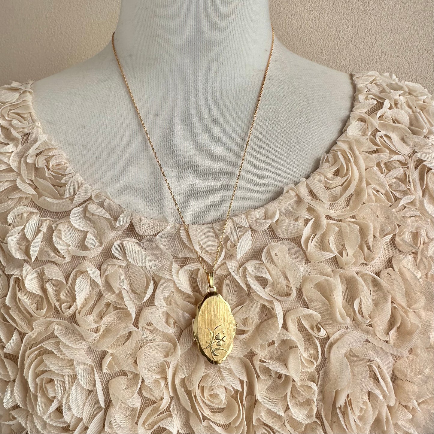 K&L 14ctゴールドフィルド クローバー ロケット