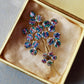 アイリスグラス フラワーブーケブローチ