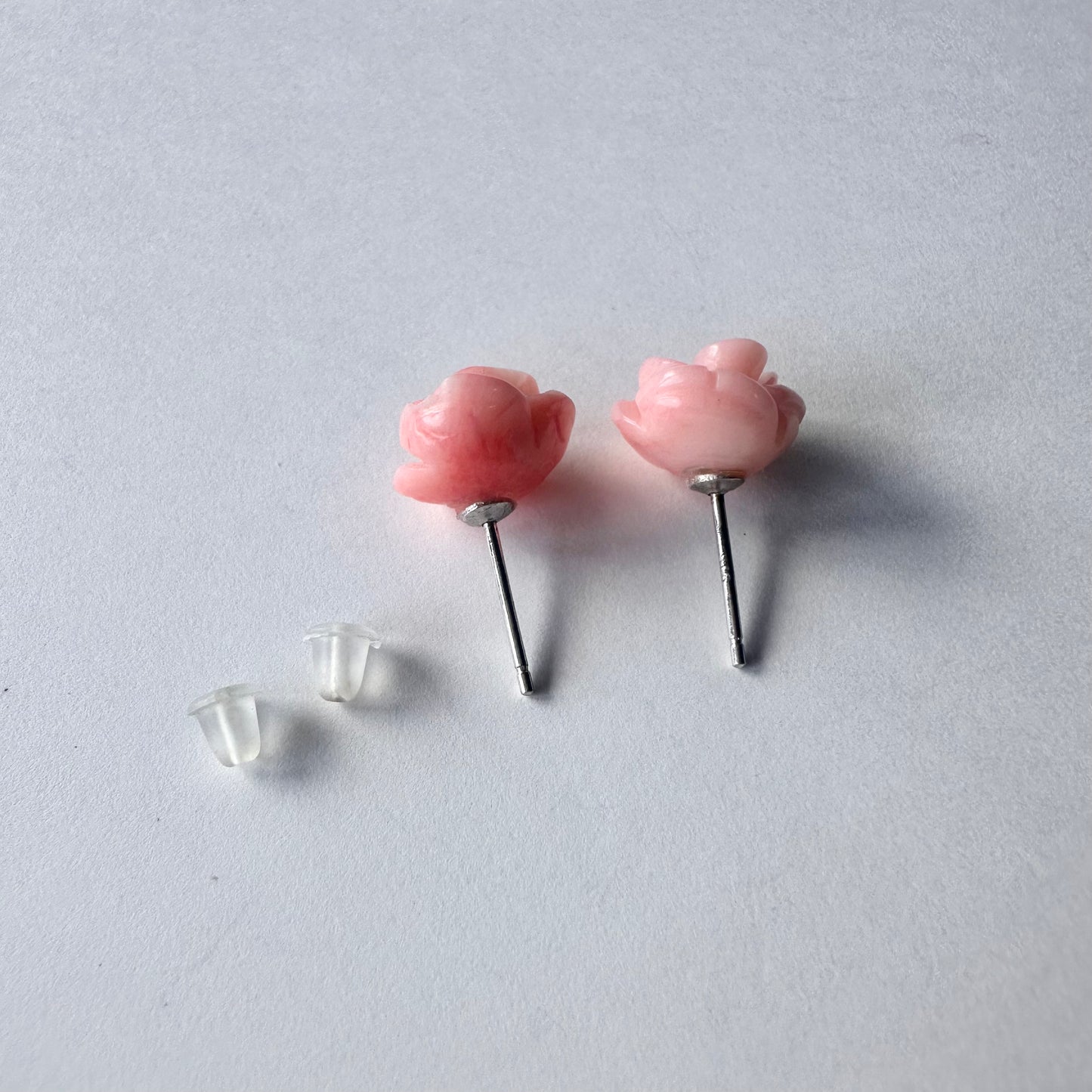 コーラル ローズ ピアス