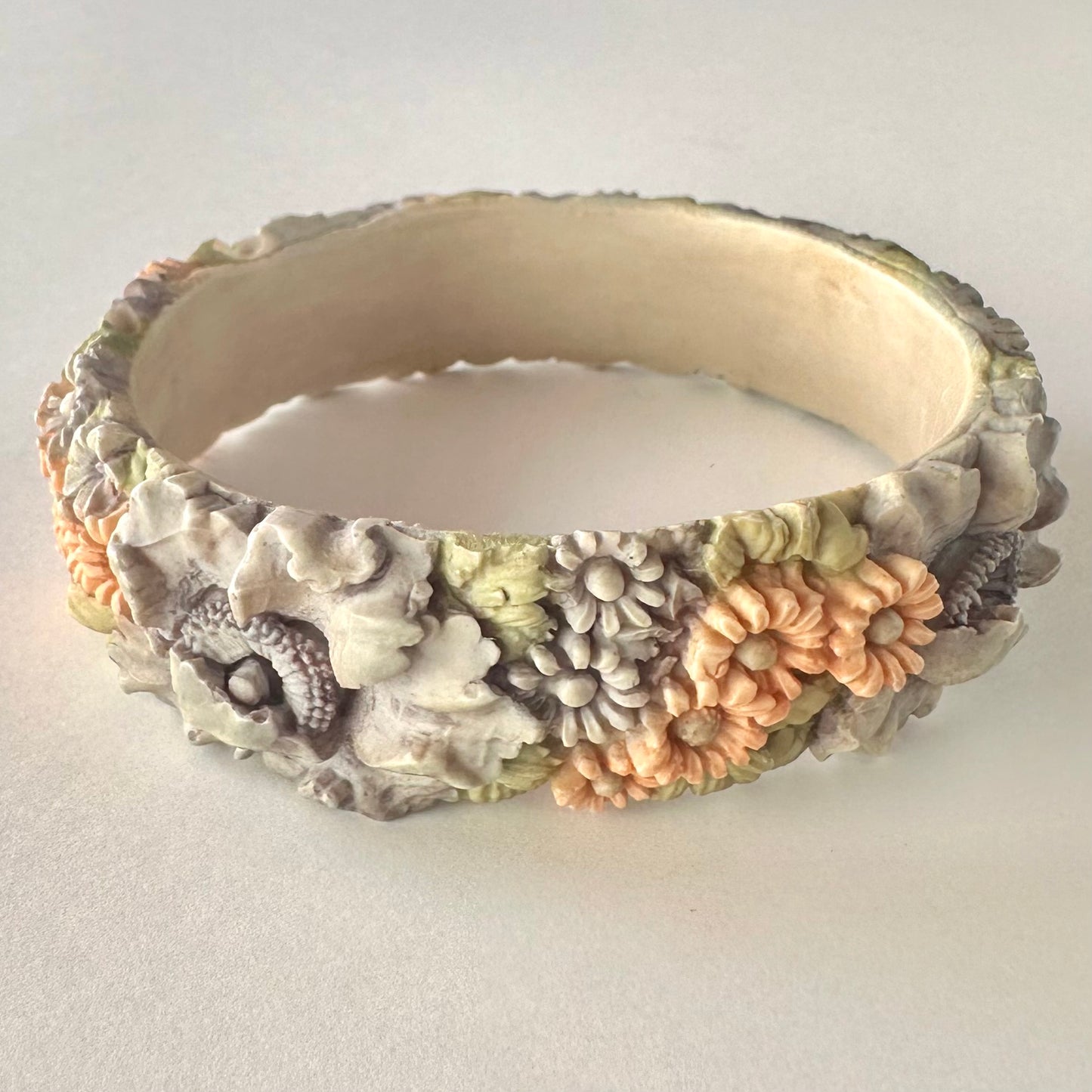 パステルフラワーバングル