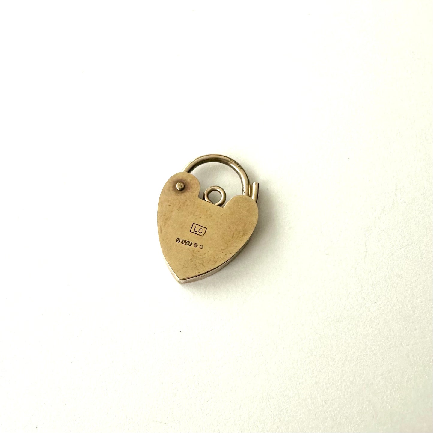 9ctゴールド パドロック 1973年 ロンドン