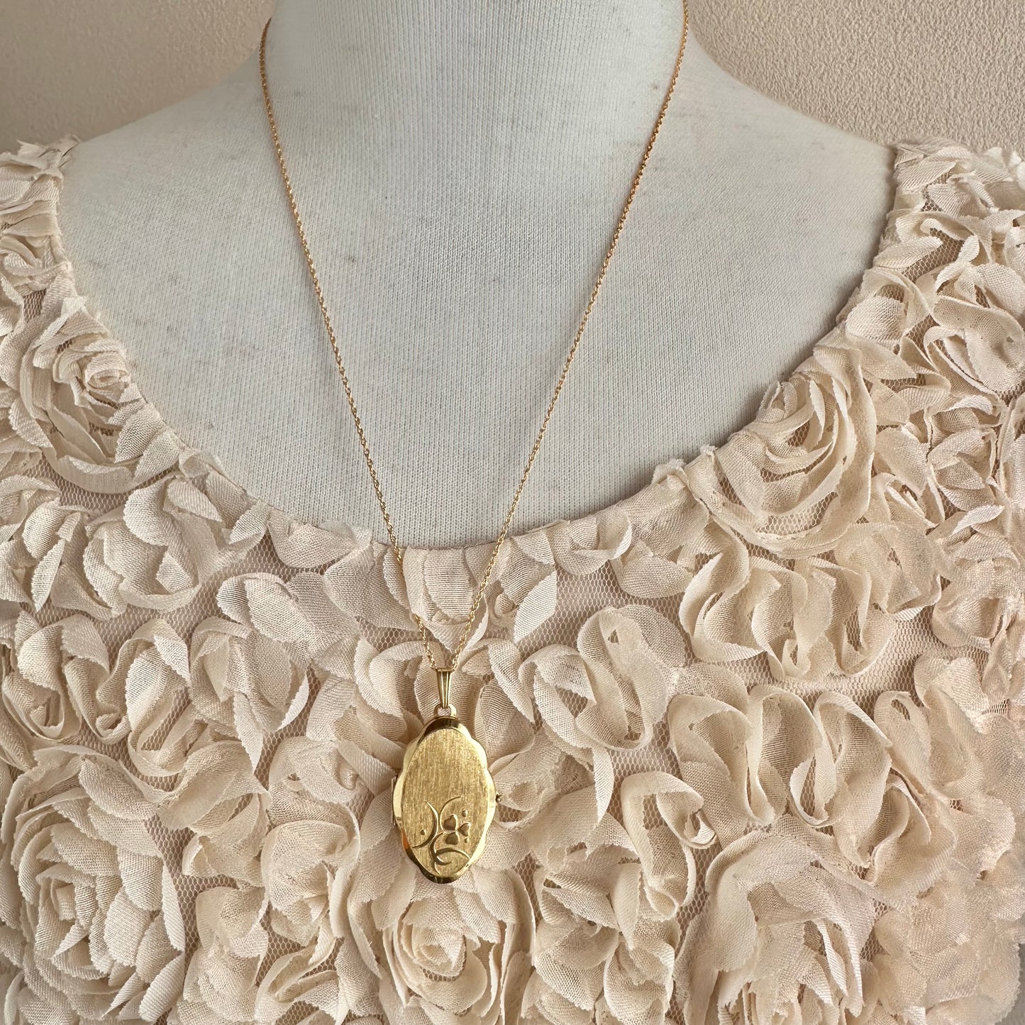 K&L 14ctゴールドフィルド クローバー ロケット