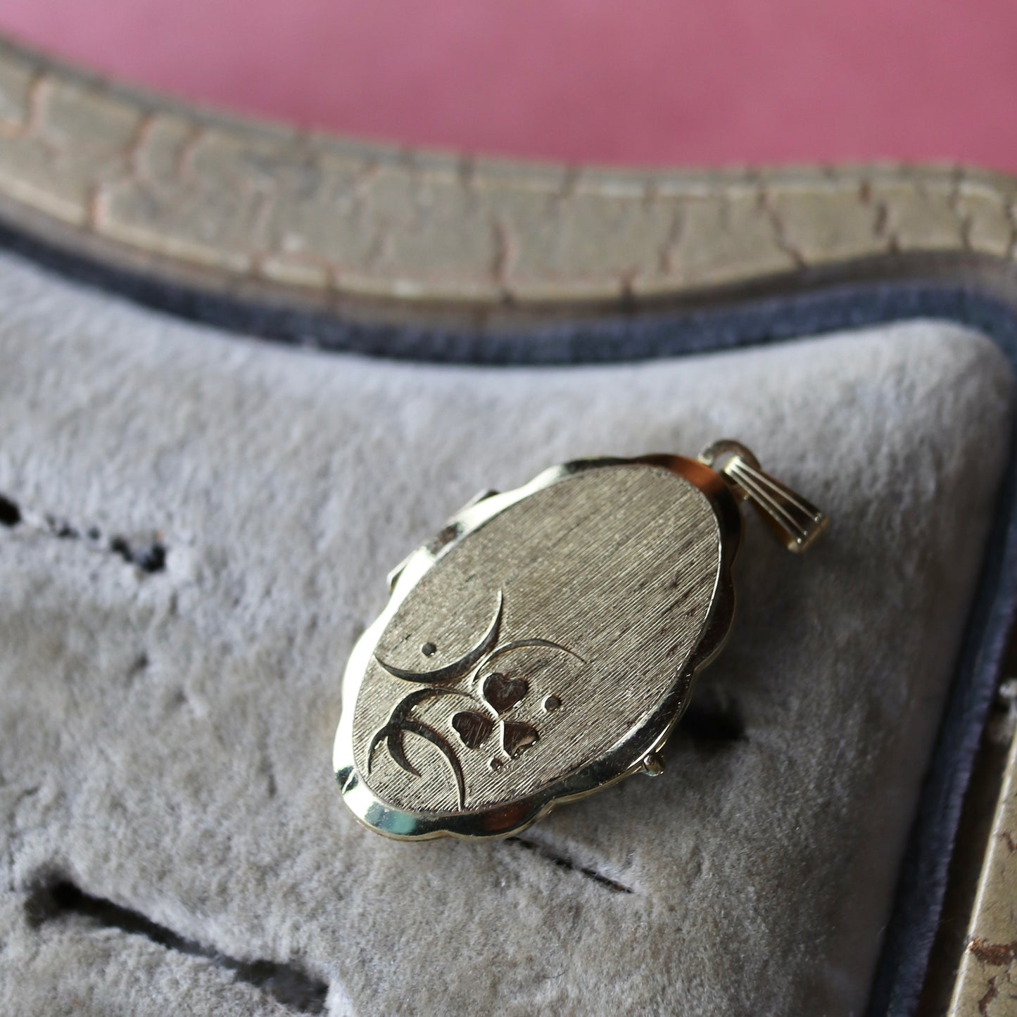 K&L 14ctゴールドフィルド クローバー ロケット