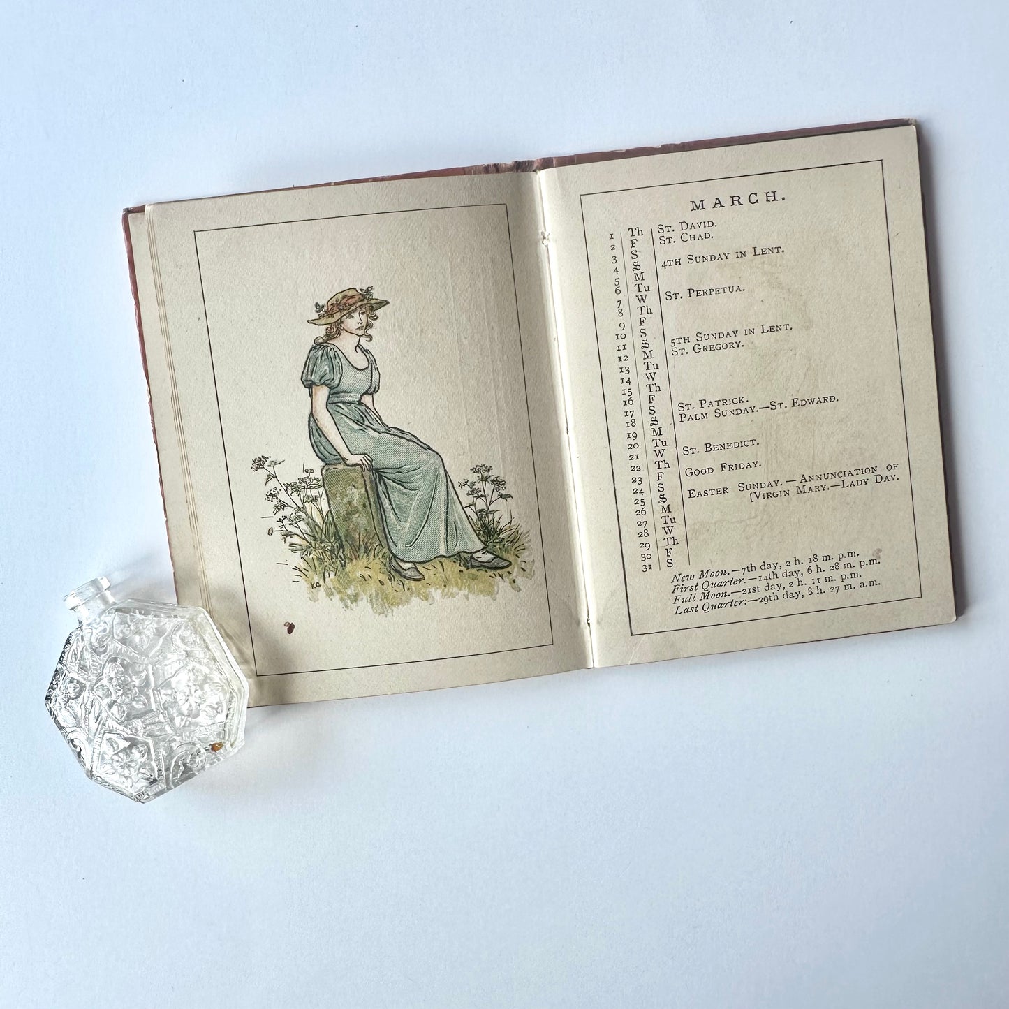 アンティークブック ALMANACK for 1894 KATE GREENAWAY