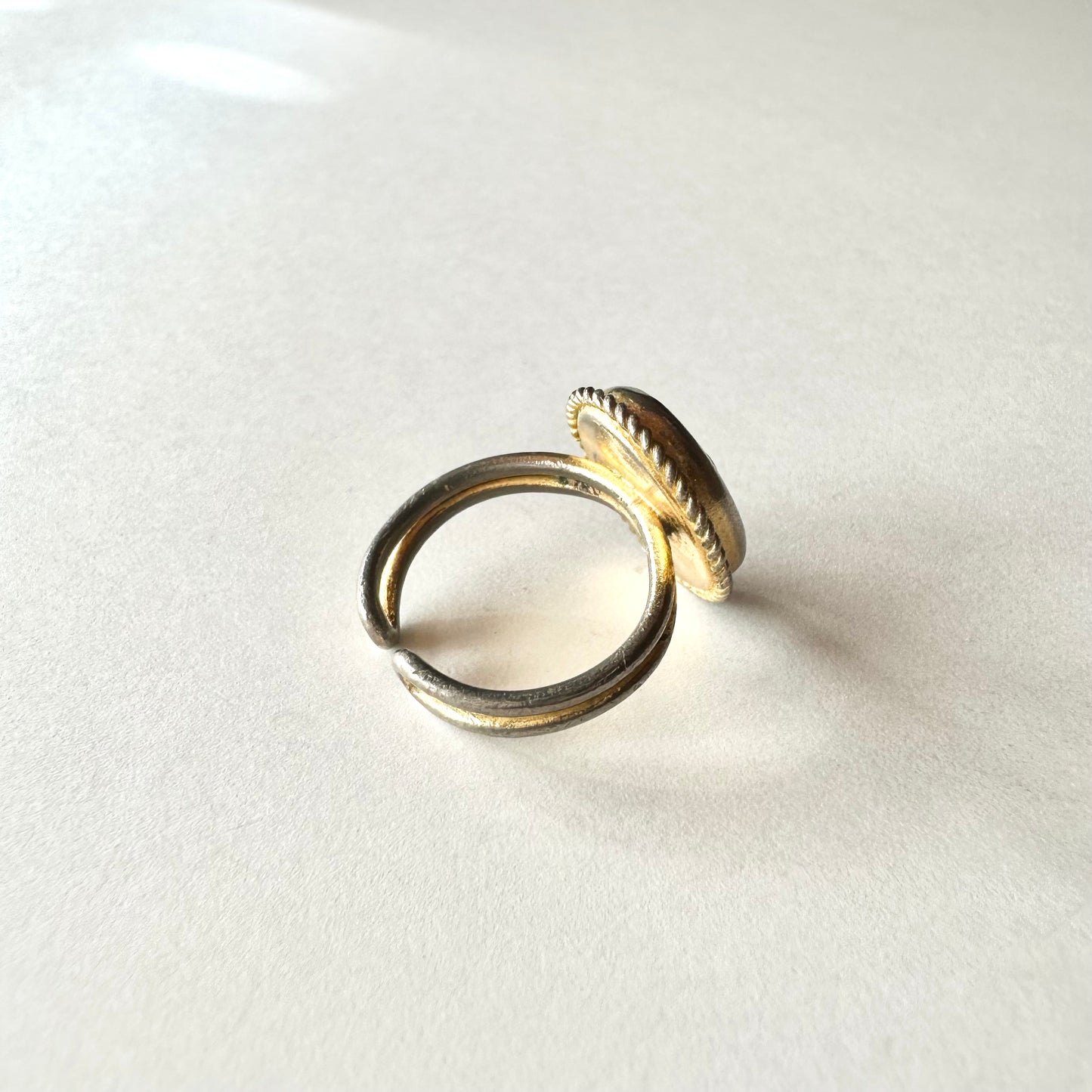 マイクロモザイク ヴィンテージリング