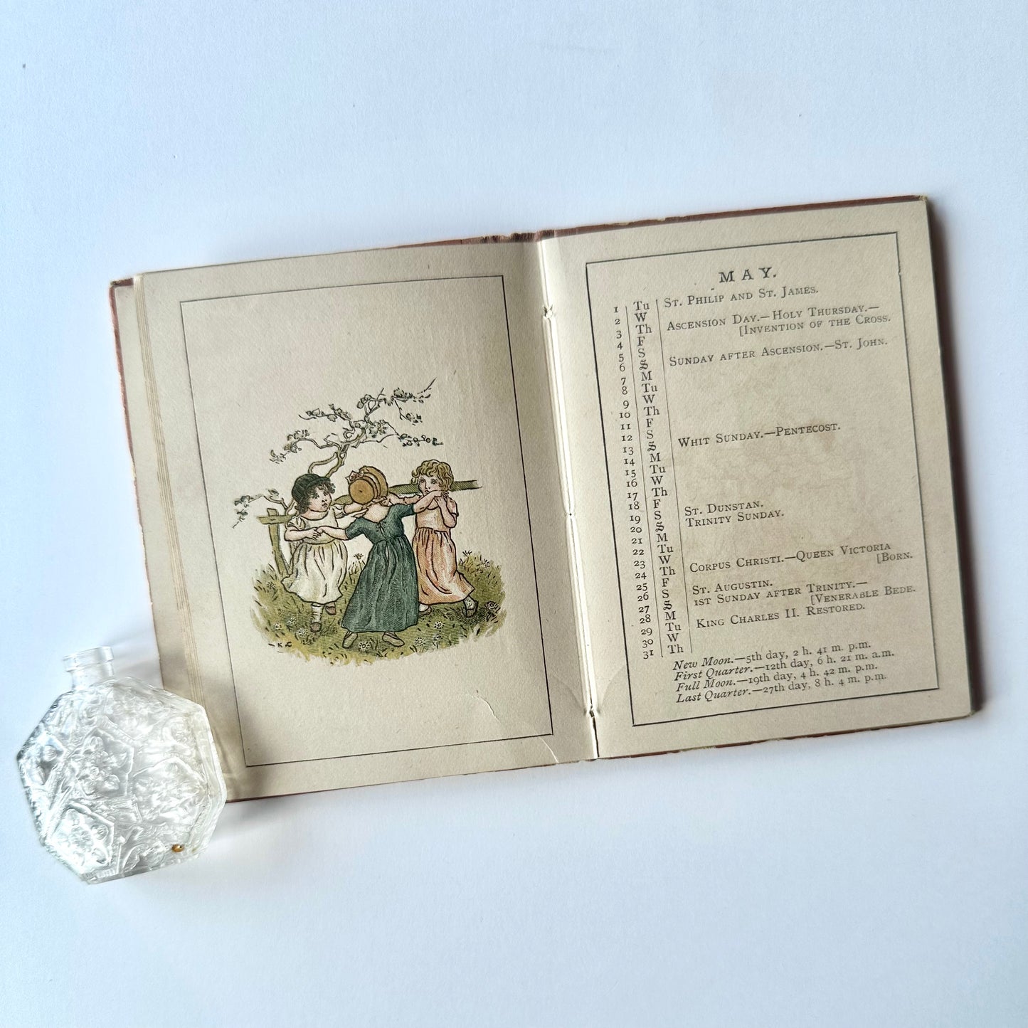 アンティークブック ALMANACK for 1894 KATE GREENAWAY