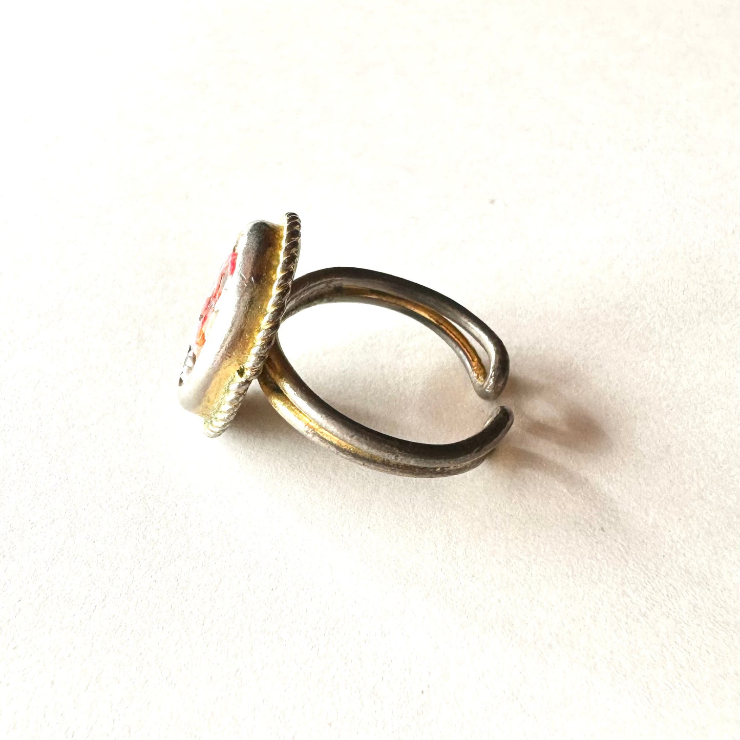 マイクロモザイク ヴィンテージリング