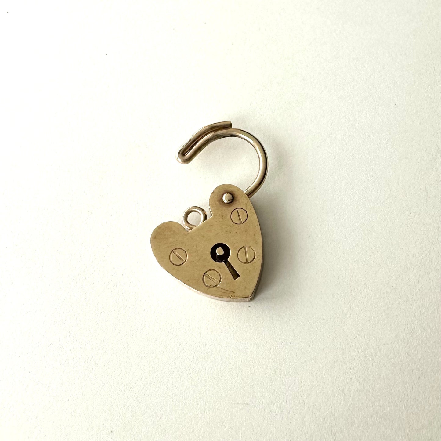 9ctゴールド パドロック 1973年 ロンドン