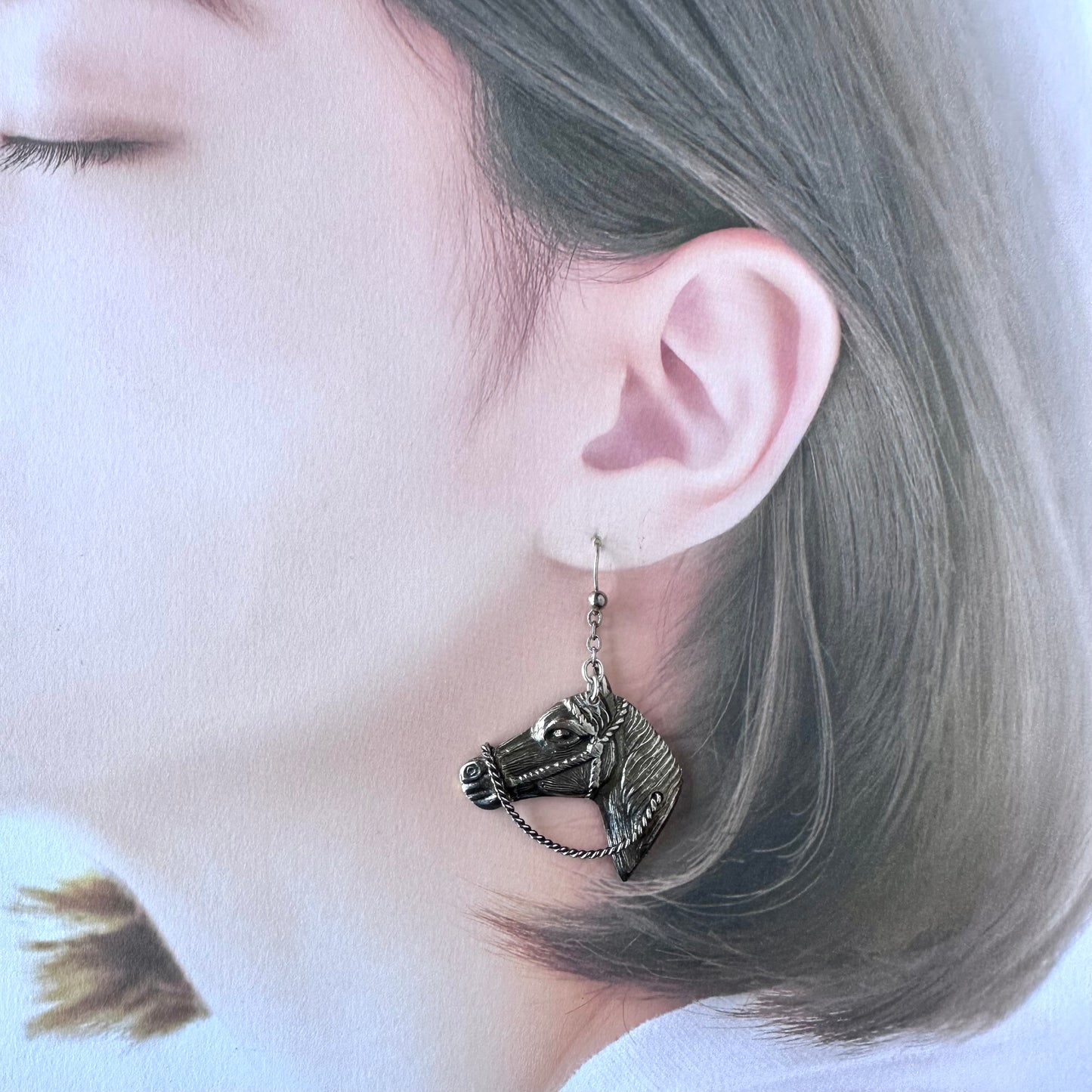 ホースヘッド ラージピアス