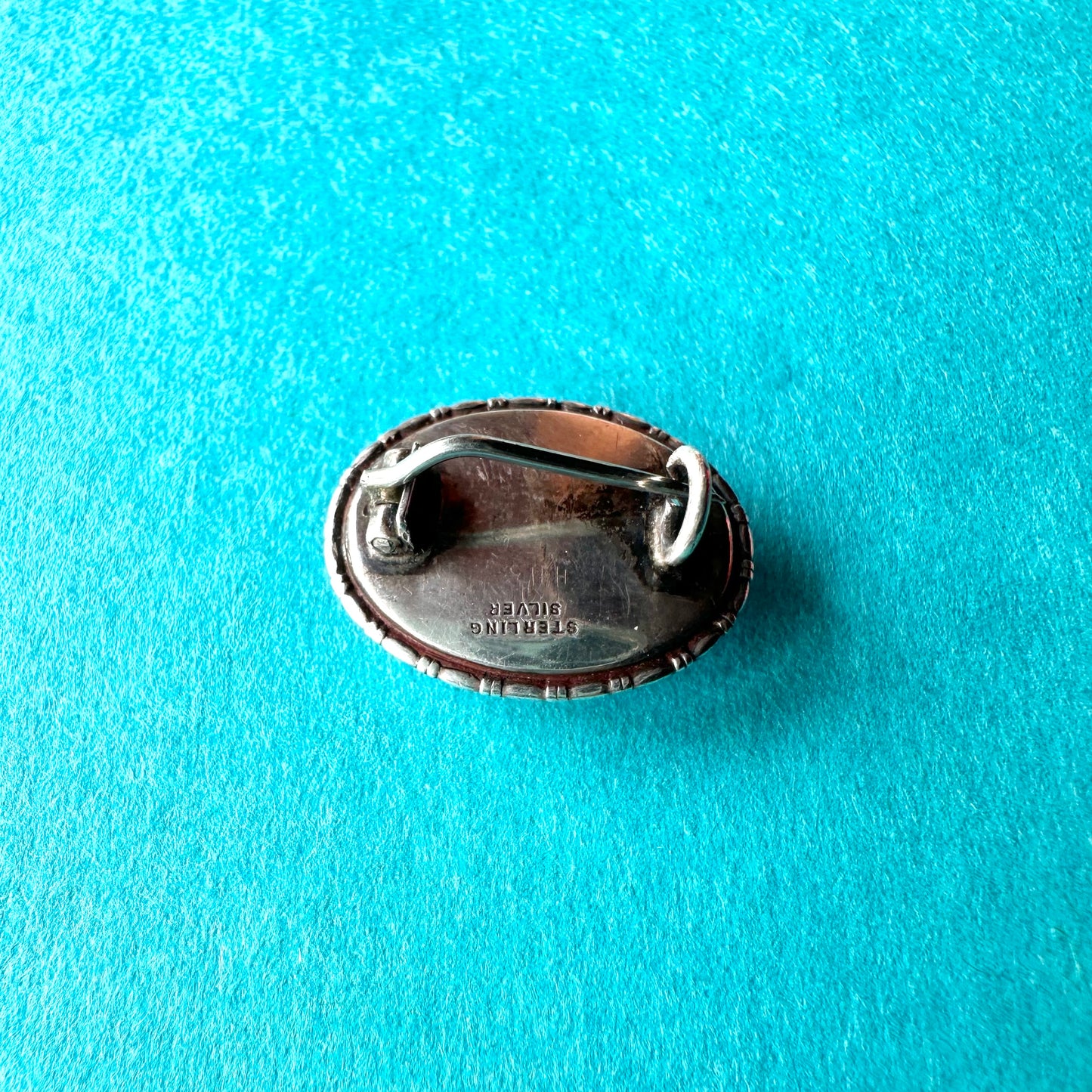 バタフライウィング オーバルブローチ ⑤