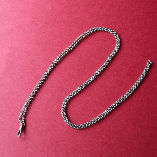 ヴィクトリアン ロングガードチェーン ドッグクリップ付