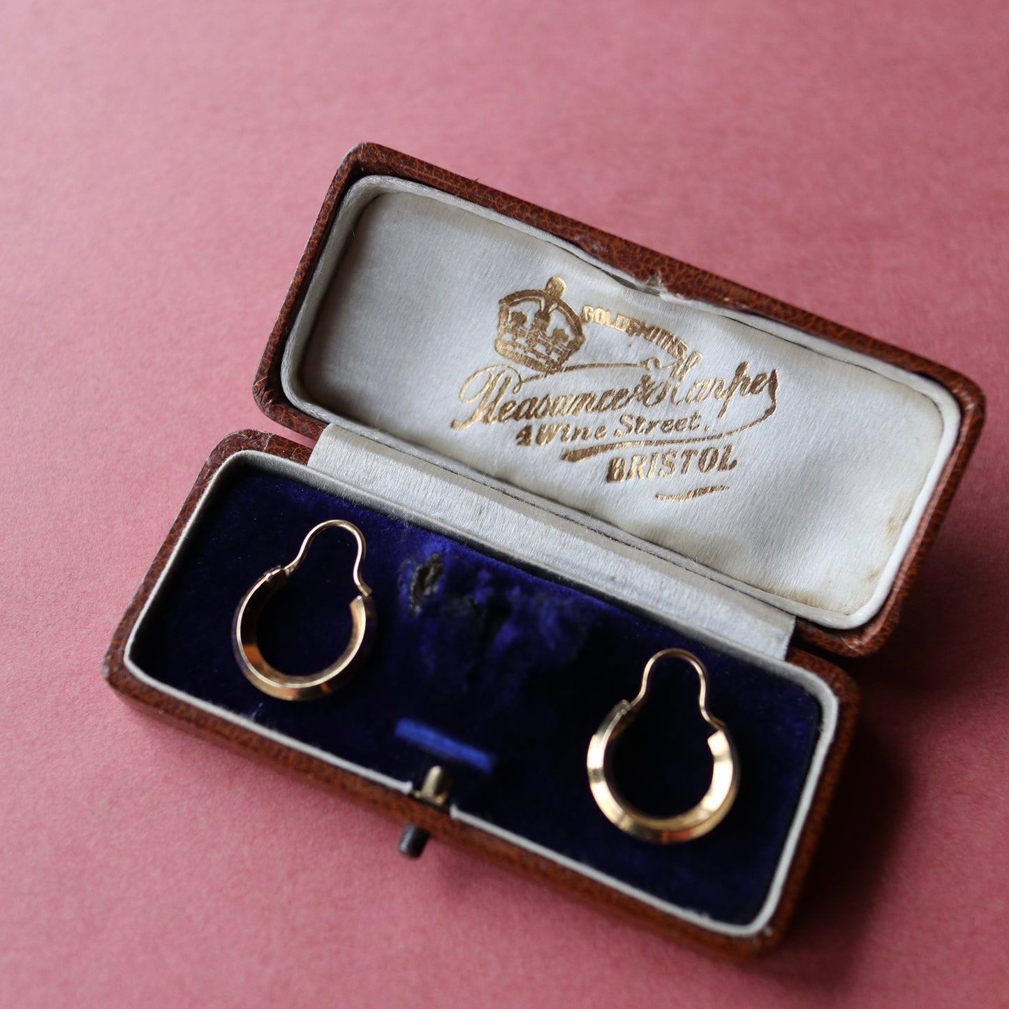 ロールドゴールド フープピアス