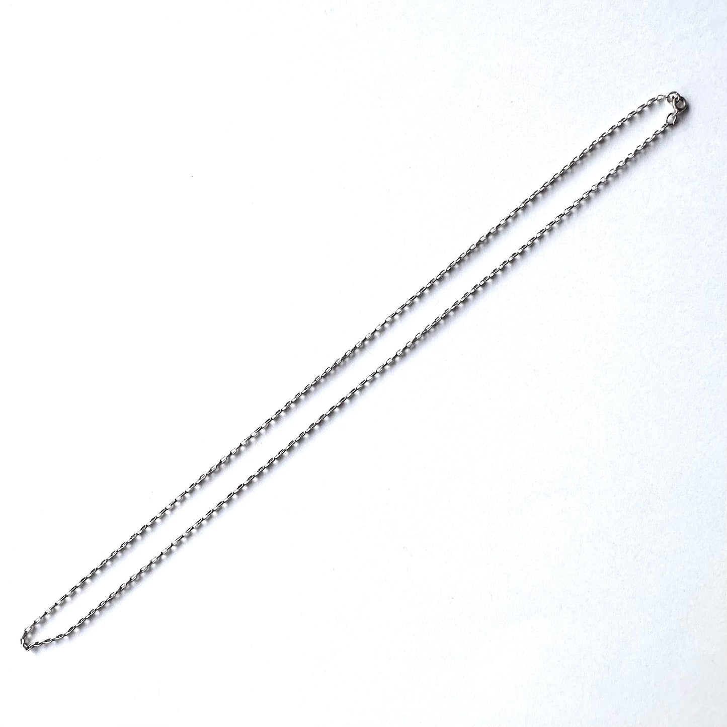 スターリングシルバー ロロリンク ヴィンテージチェーン ネックレス
