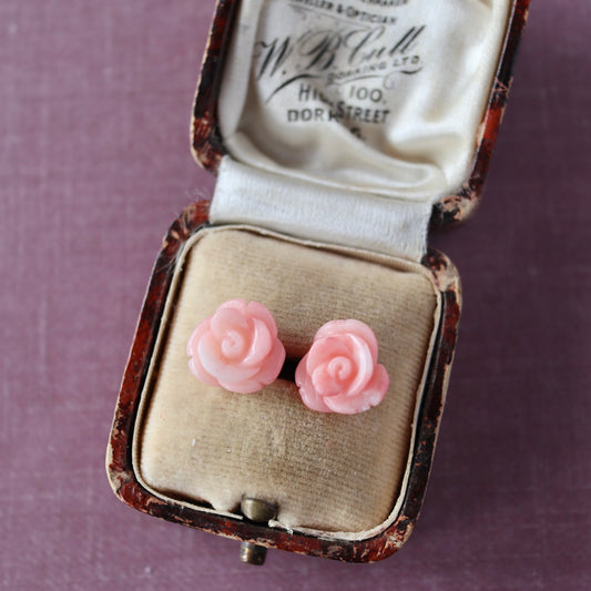 コーラル ローズ ピアス