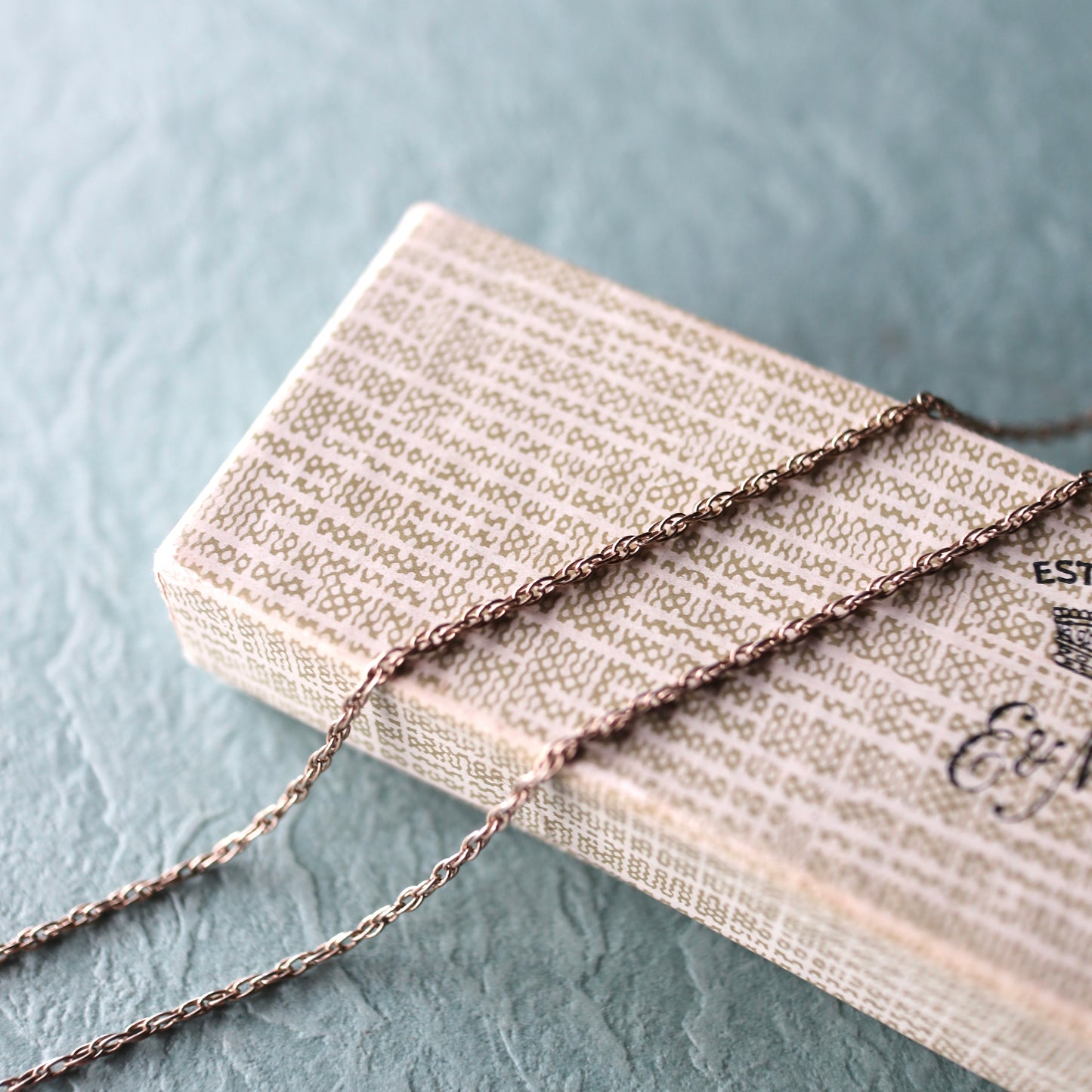 ヴィンテージ スターリングシルバー ロープネックレスチェーン