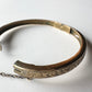 ロールドゴールド アンティーク バングル
