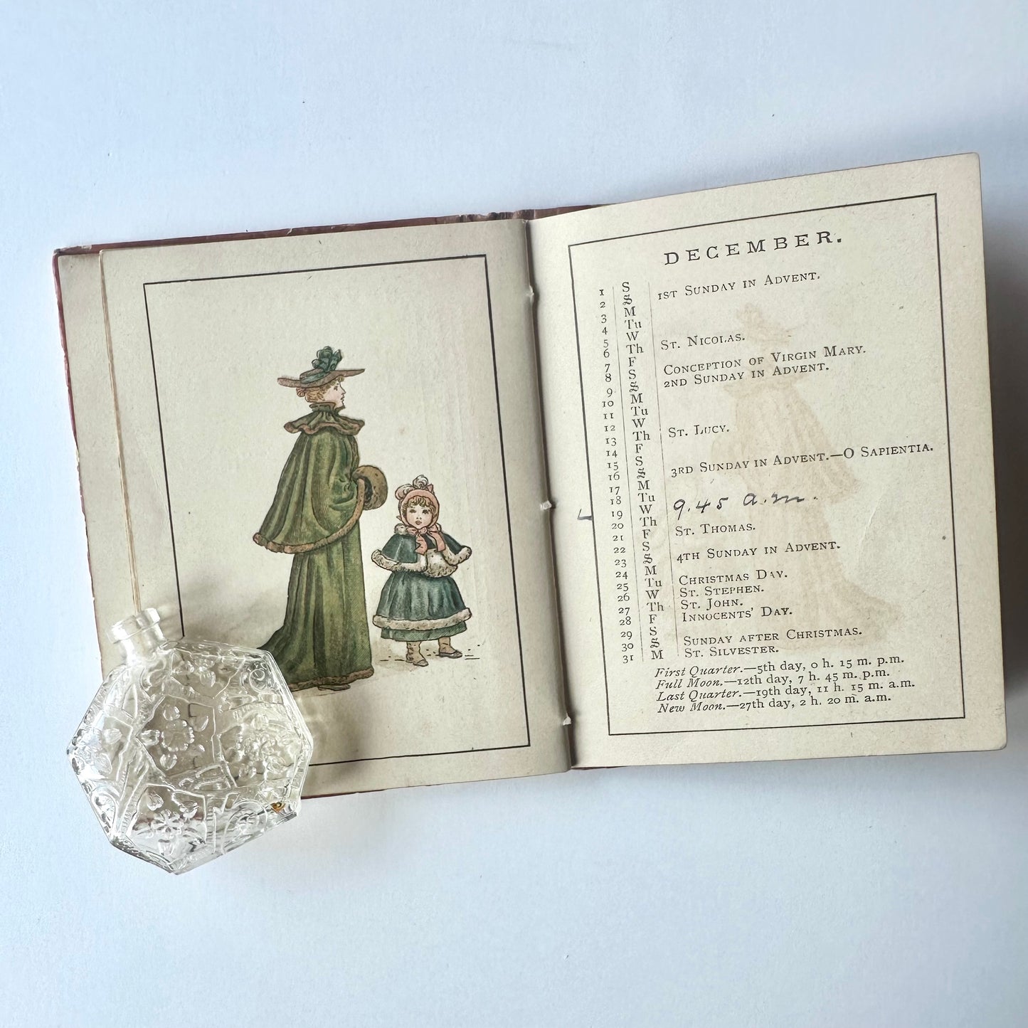 アンティークブック ALMANACK for 1894 KATE GREENAWAY