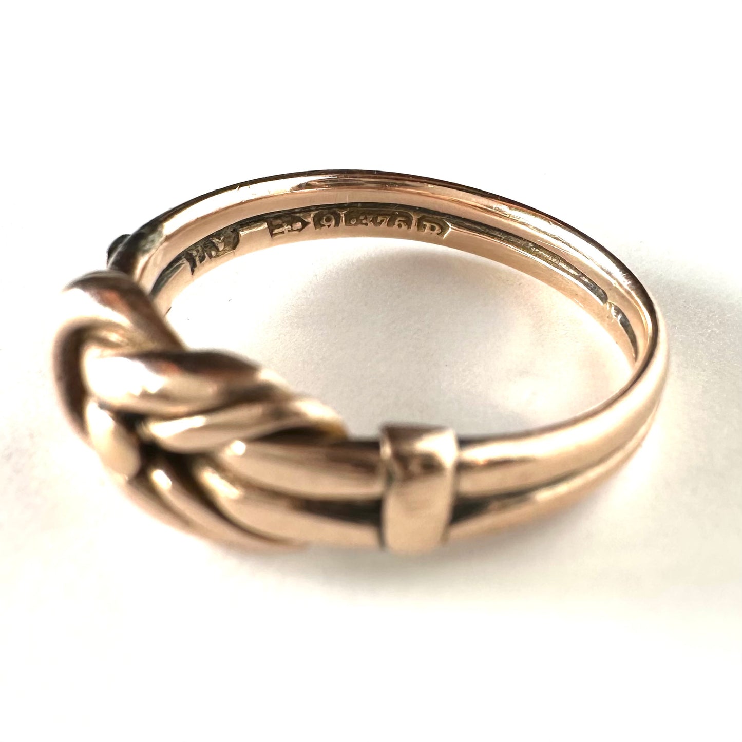 アンティーク ラヴァーズノットリング チェスター 1900年