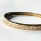 ロールドゴールド アンティーク バングル