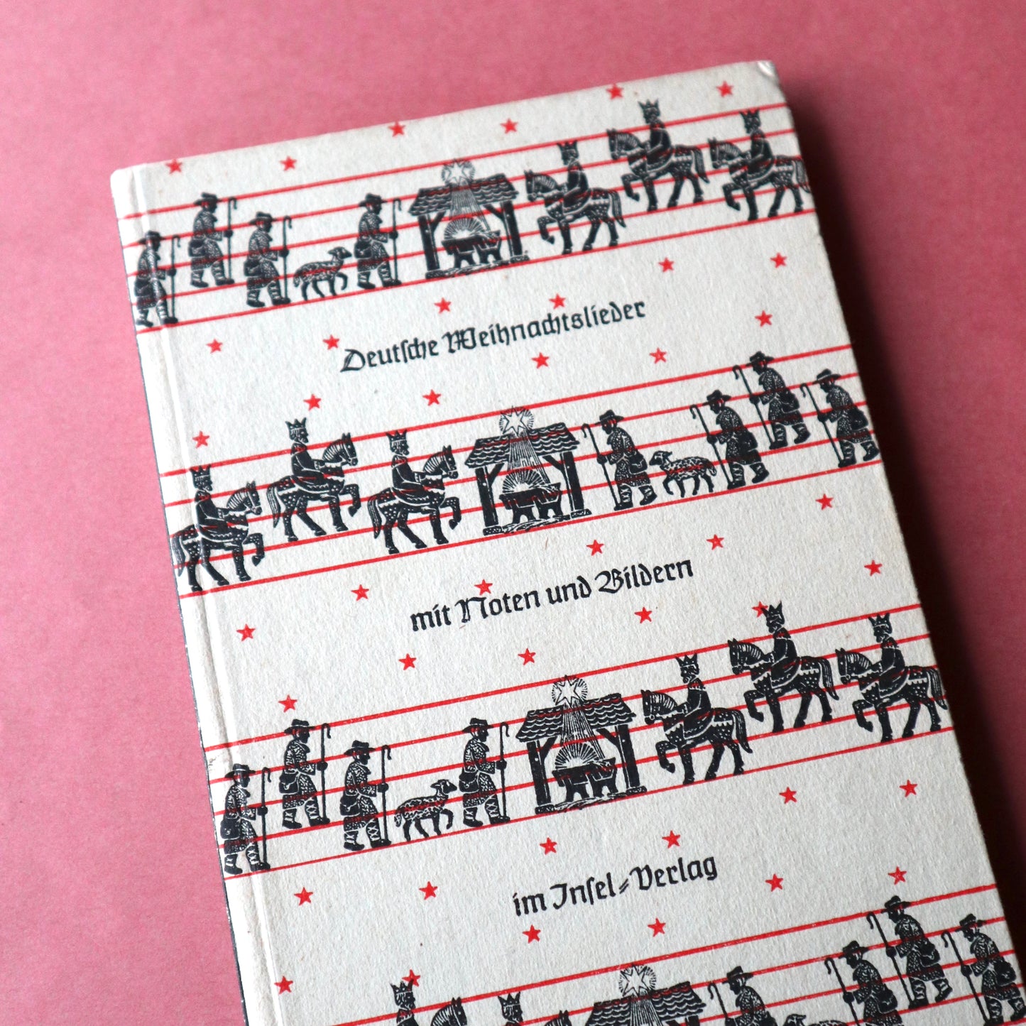 ドイツのクリスマスソングの楽譜 ヴィンテージブック 1952年