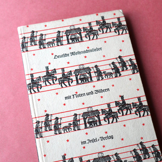 ドイツのクリスマスソングの楽譜 ヴィンテージブック 1952年
