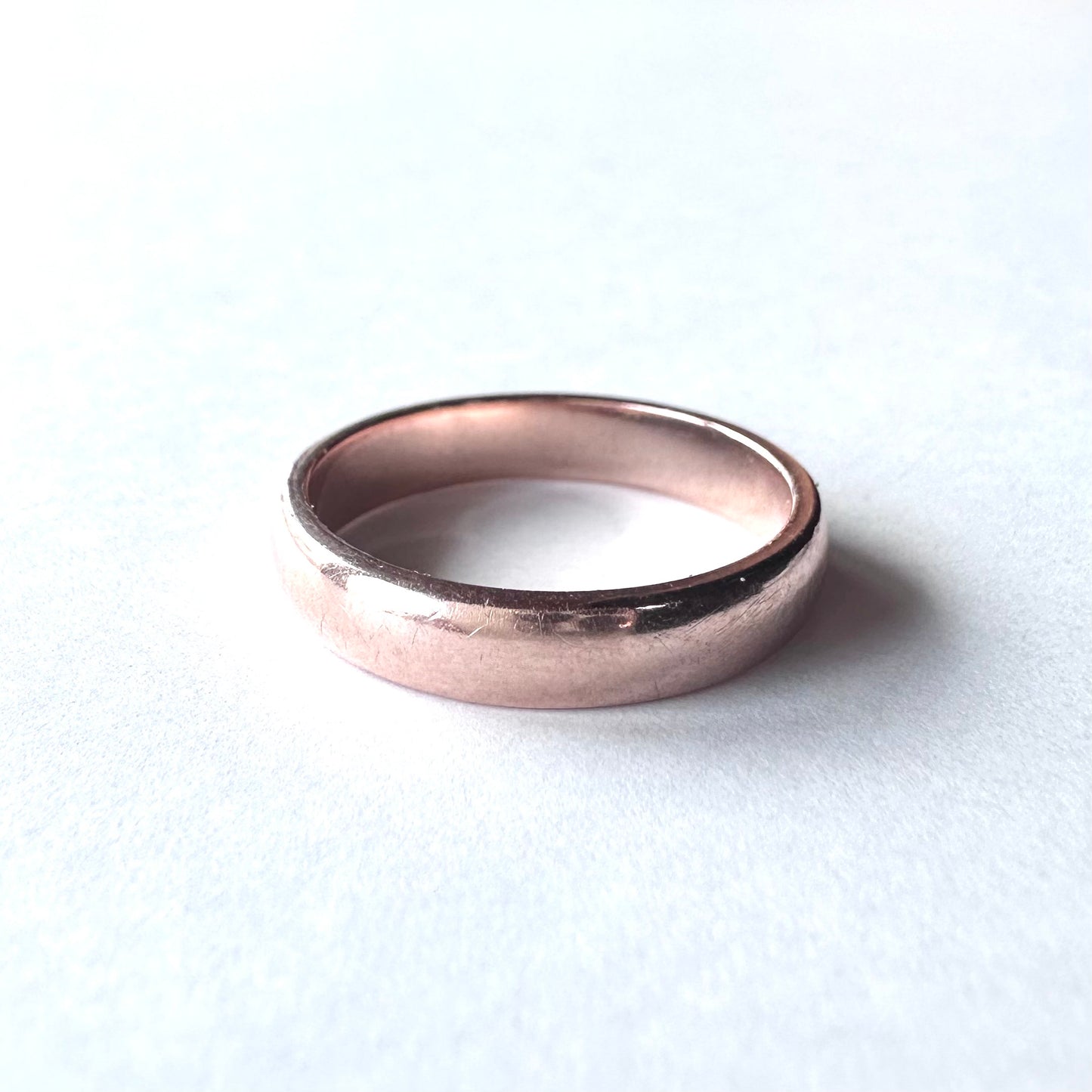 ウェルシュゴールド 9ctゴールド Clogau ウェディングバンドリング 16号