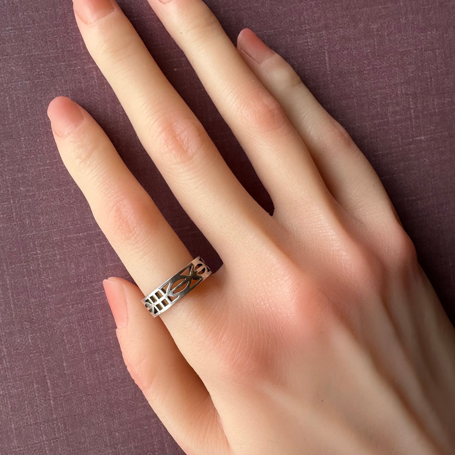 セルティックモチーフ リング スターリングシルバー 15.5号