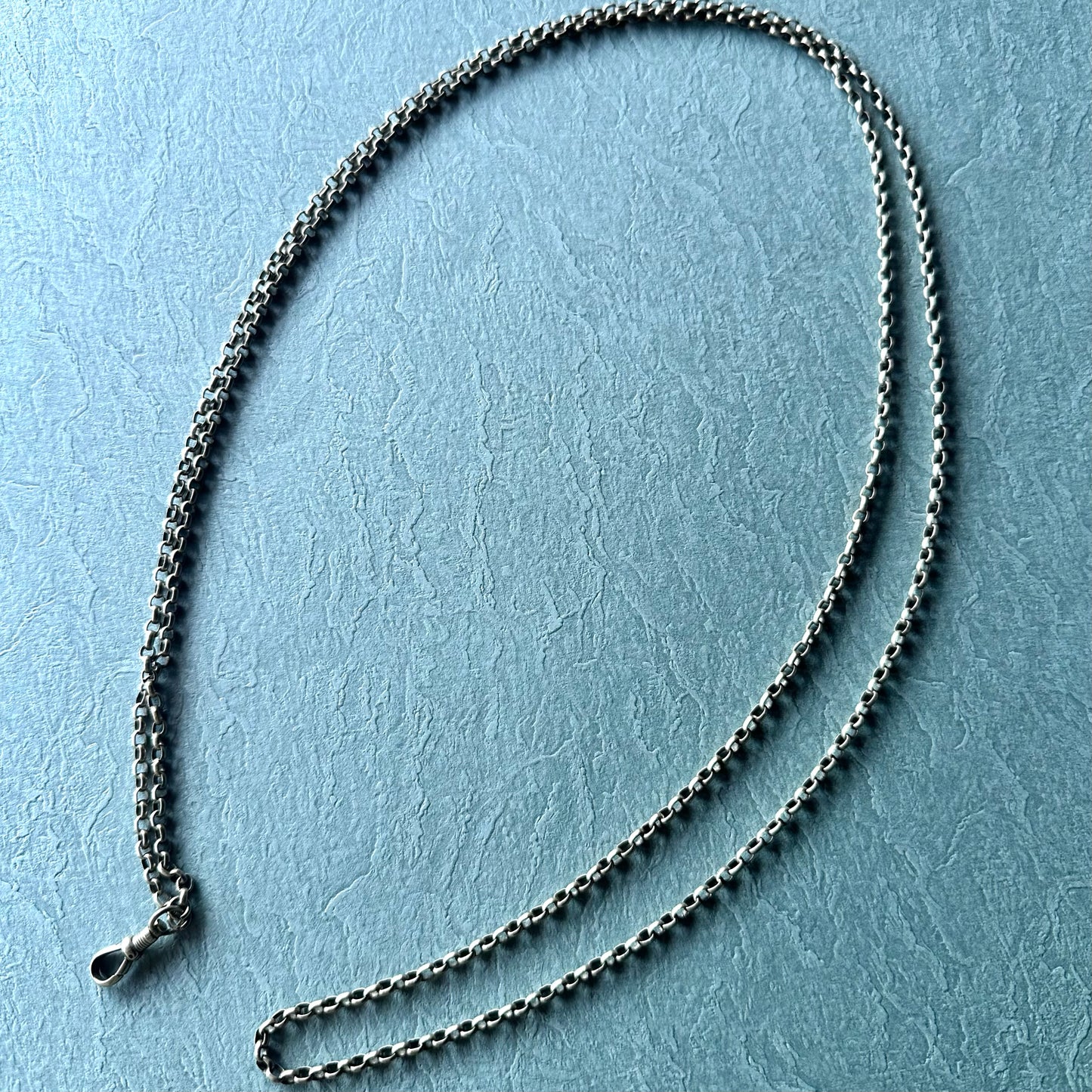 ヴィクトリアン ロングガードチェーン ドッグクリップ付