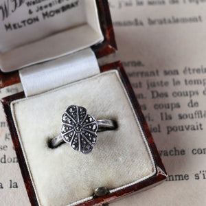 シルバー＆マーカサイト リング 13号 – Amelie Antique