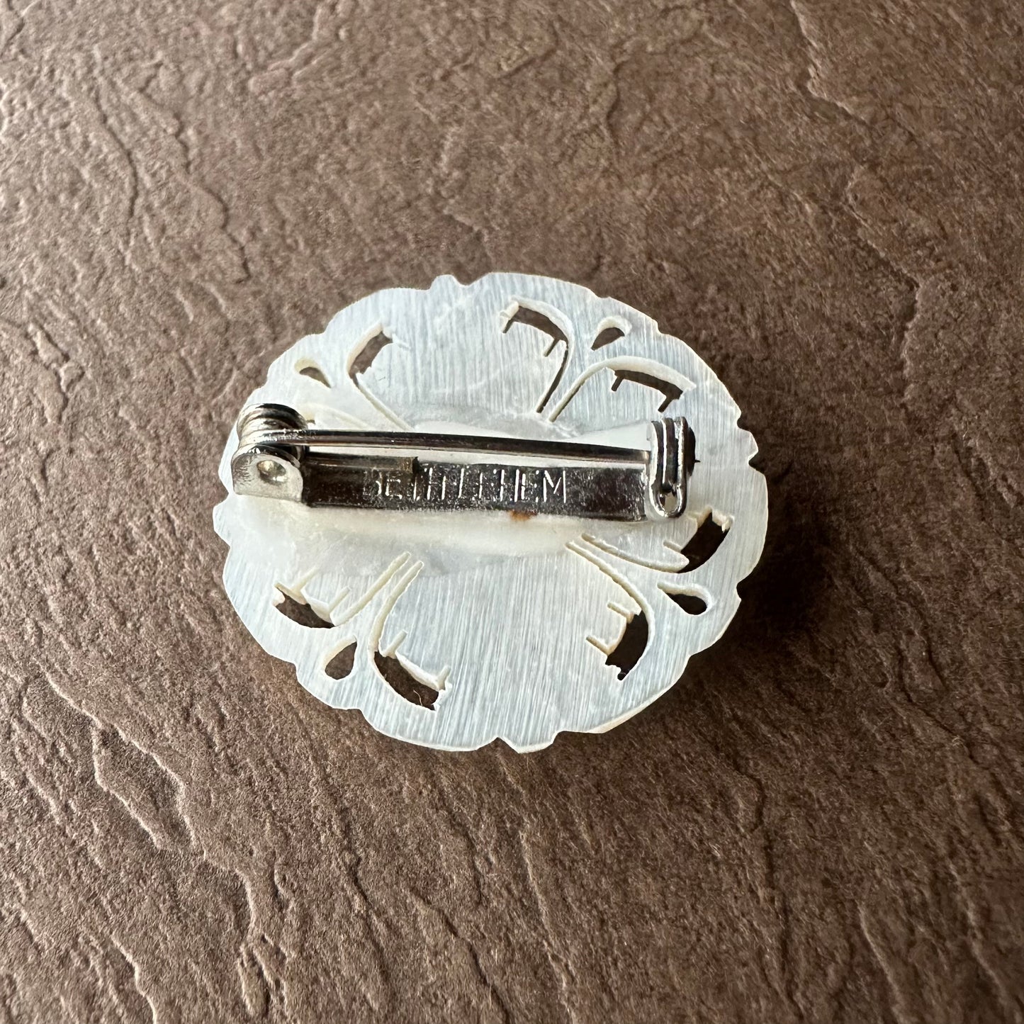 ベツレヘムパール ブローチ