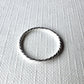 シルバー ツイストロープ リング 16.5号