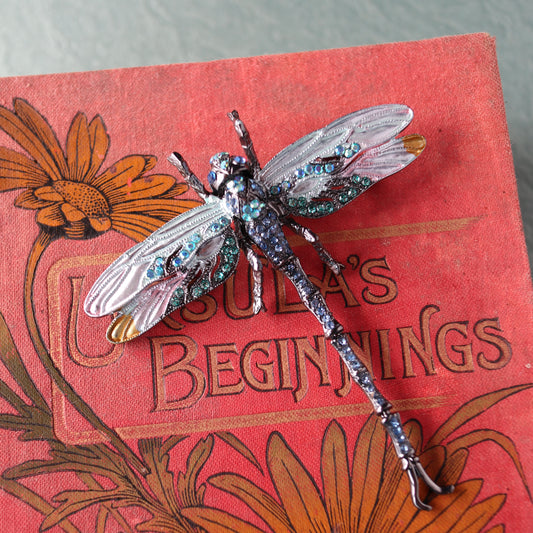 ドラゴンフライ ビジューブローチ