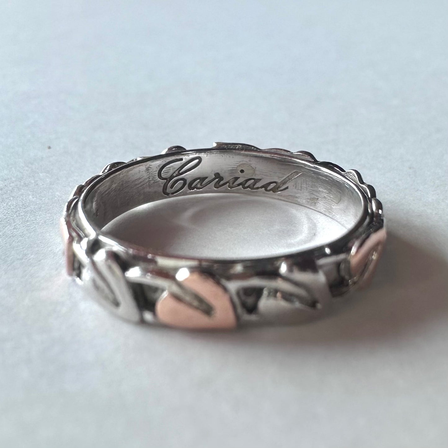 Clogau ウェルシュゴールド＆スターリングシルバー エタニティリング 12号