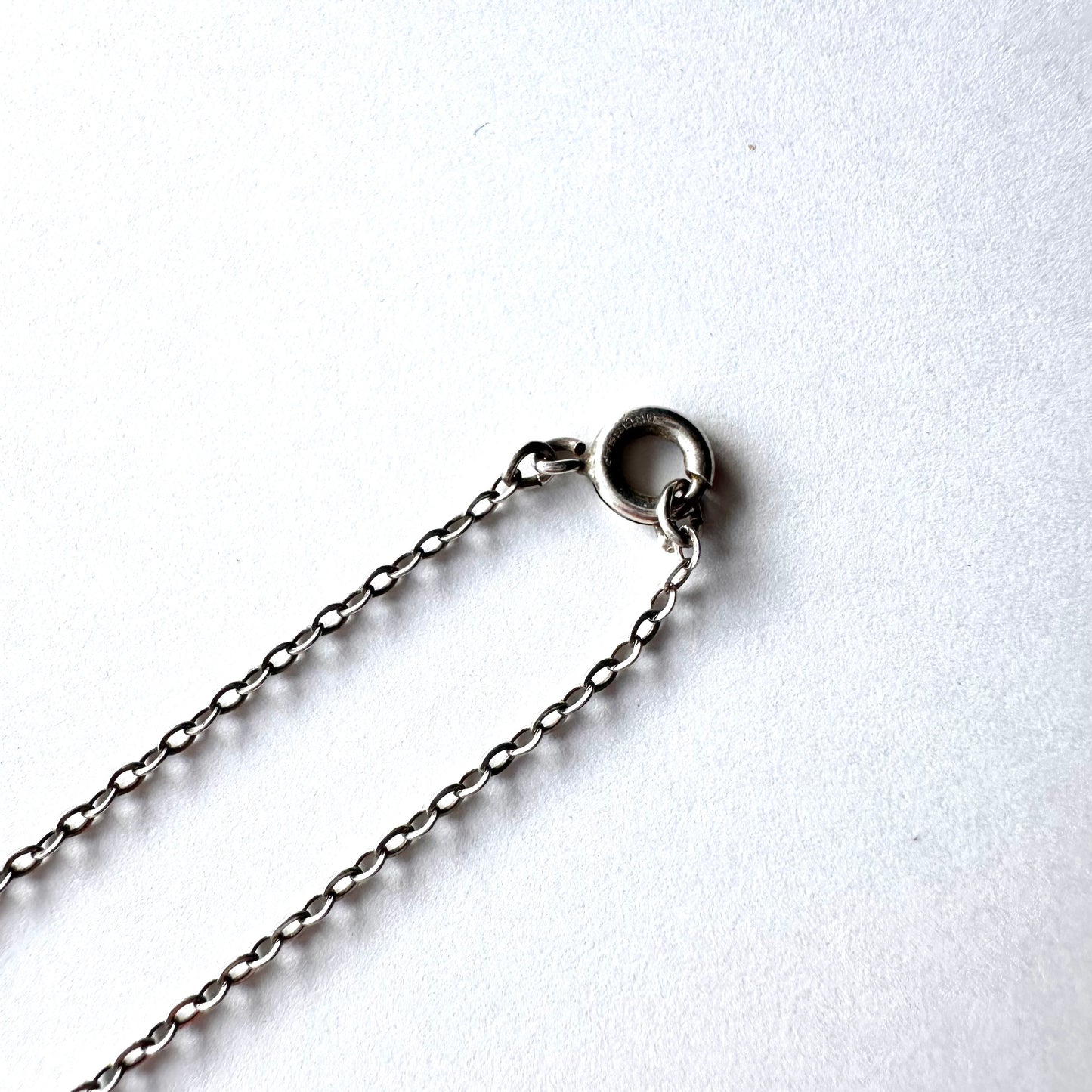 スターリングシルバー ヴィンテージチェーン ネックレス