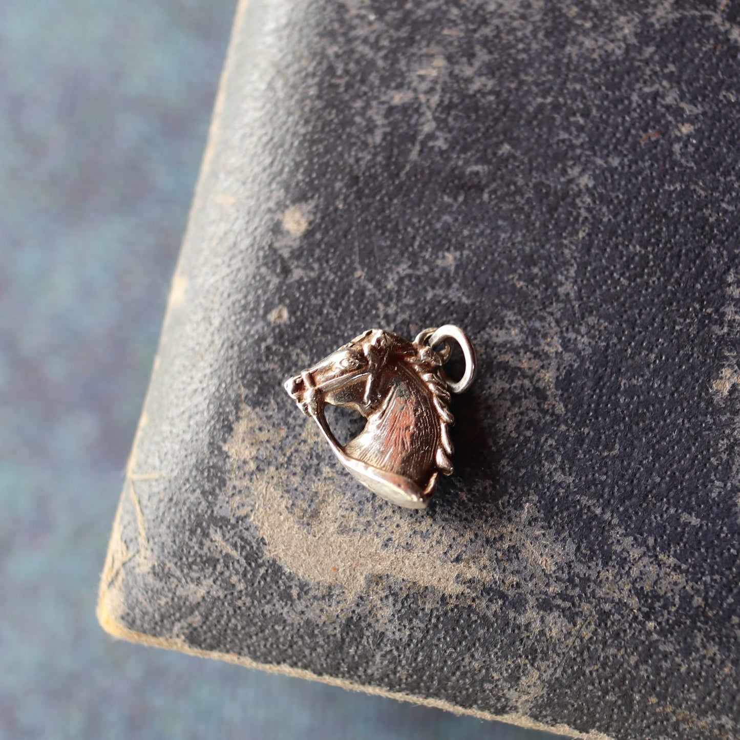 ホースヘッド ヴィンテージシルバーチャーム