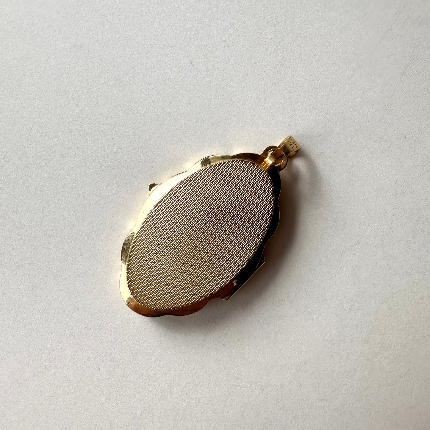 K&L 14ctゴールドフィルド クローバー ロケット